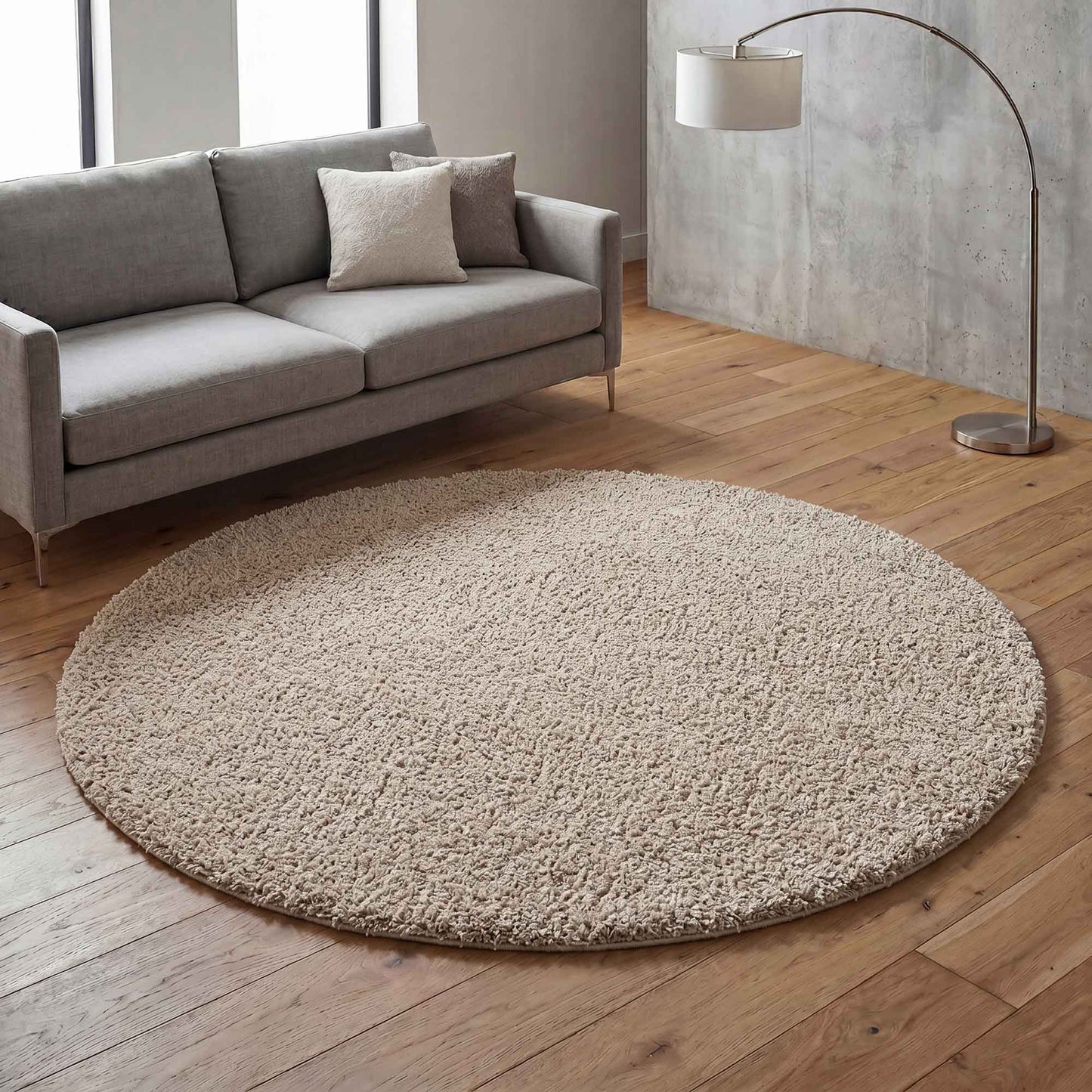 Ainsley Shaggy Rug - Dark Grey