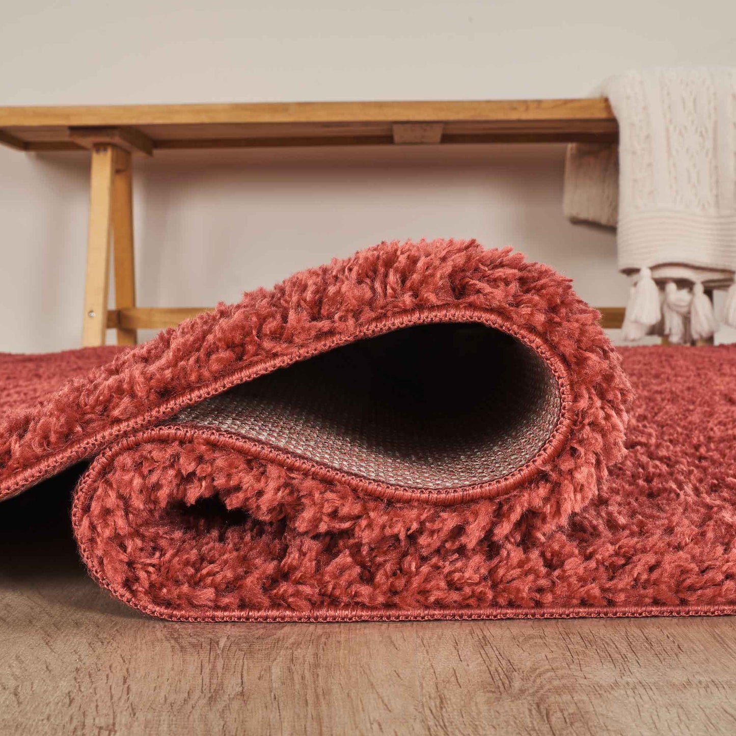 Ainsley Shaggy Rug - Dark Grey