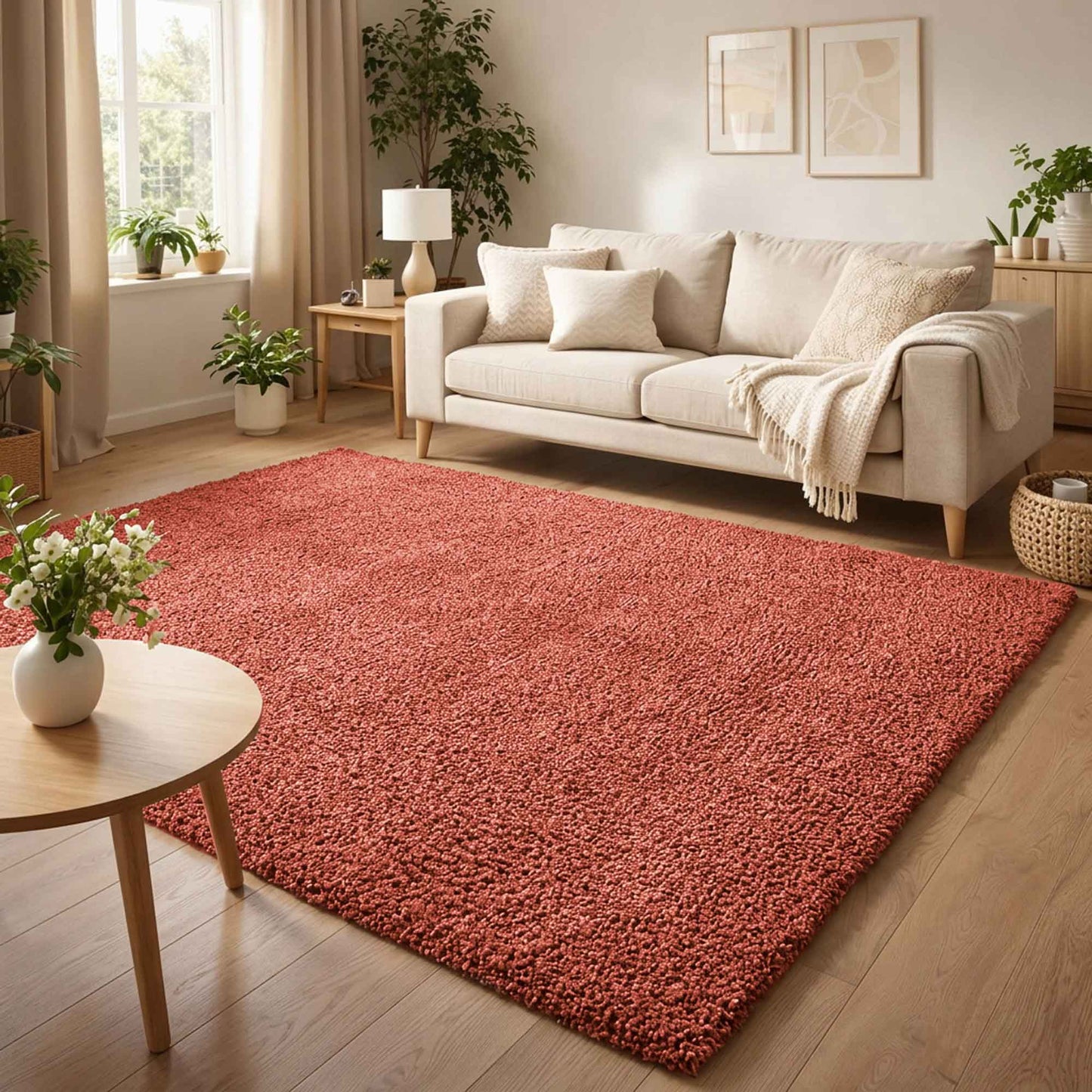 Ainsley Shaggy Rug - Dark Grey