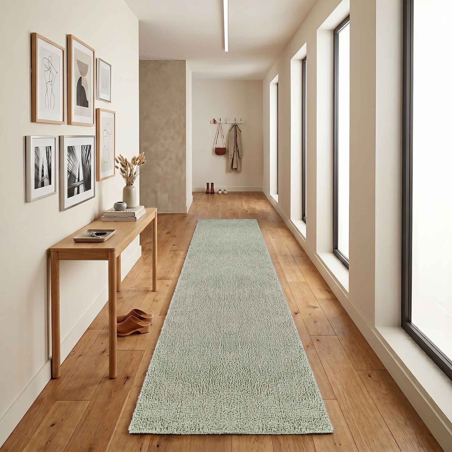 Ainsley Shaggy Rug - Dark Grey