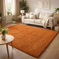 Ainsley Shaggy Rug - Terracotta