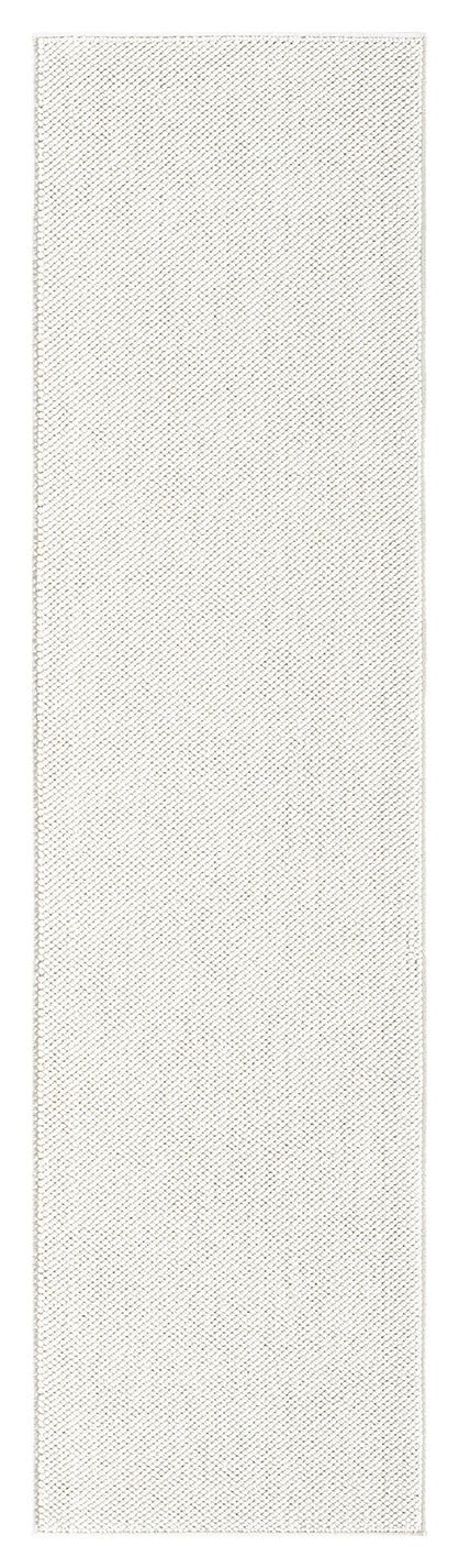 Cream Avior bobble rug, runner size 2