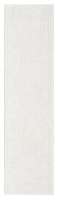 Cream Avior bobble rug, runner size 2