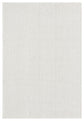 Cream Avior bobble rug, top-down view