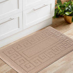 IVY Greek Key Door Mat - Beige