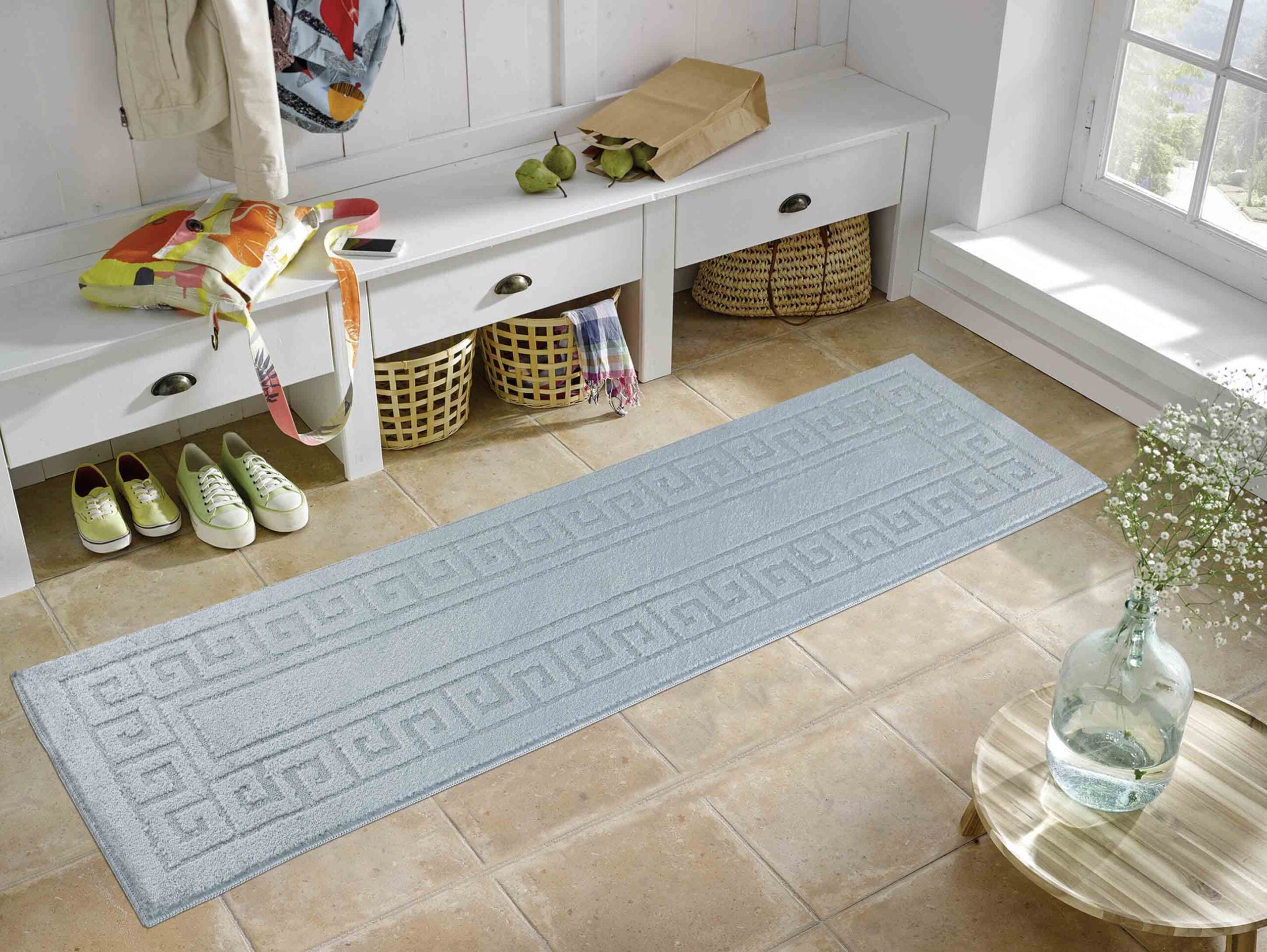 IVY Greek Key Runners Mat - 60x220 cm