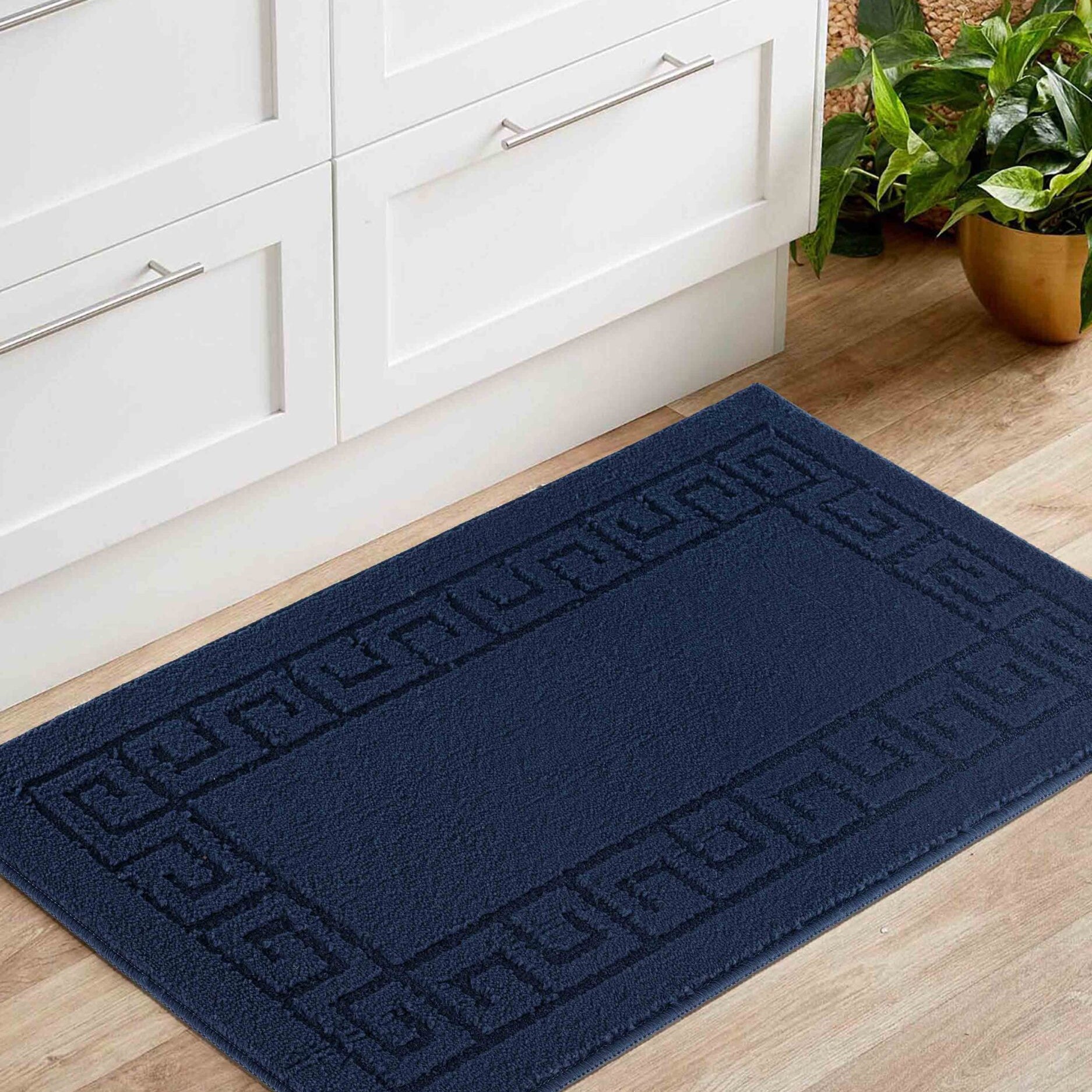 IVY Greek Key Door Mat - Medium