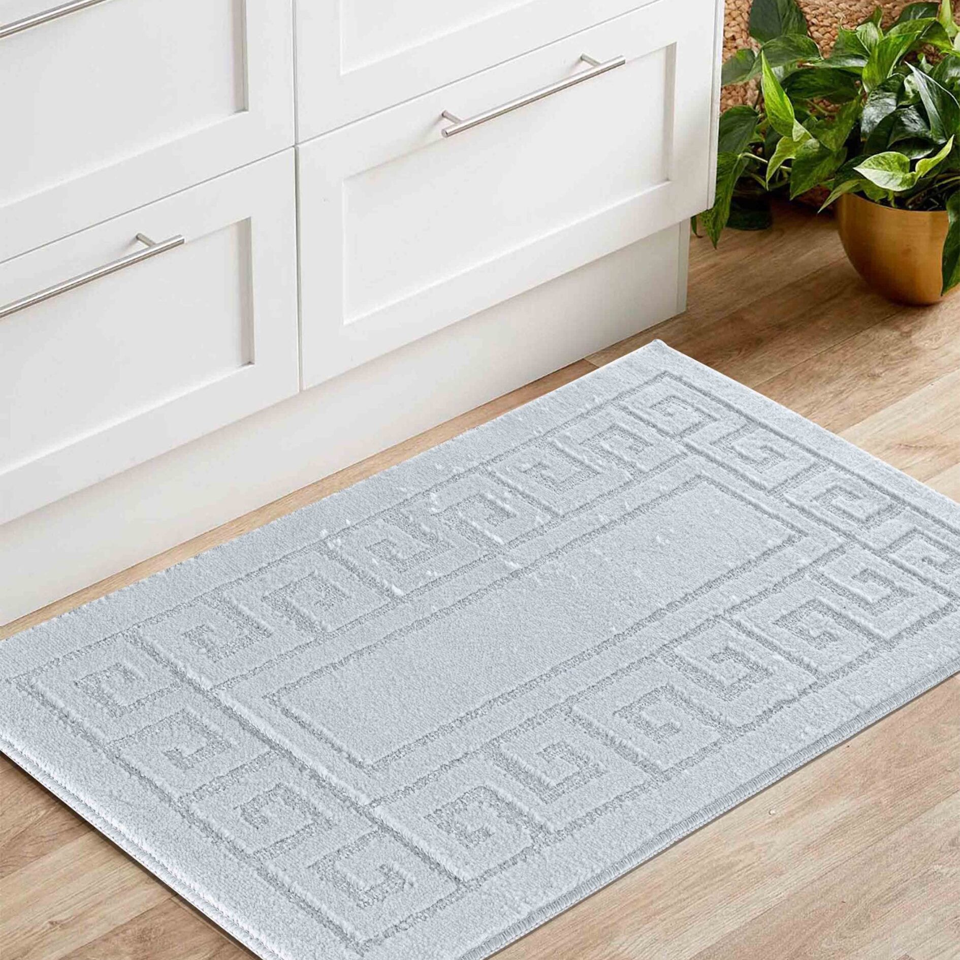 IVY Greek Key Door Mat - Medium