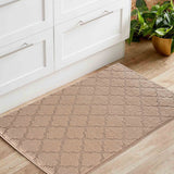 IVY Trellis Door Mat - Beige