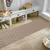 IVY Trellis Door Mat - Beige