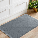 IVY Trellis Door Mat - Dark Grey