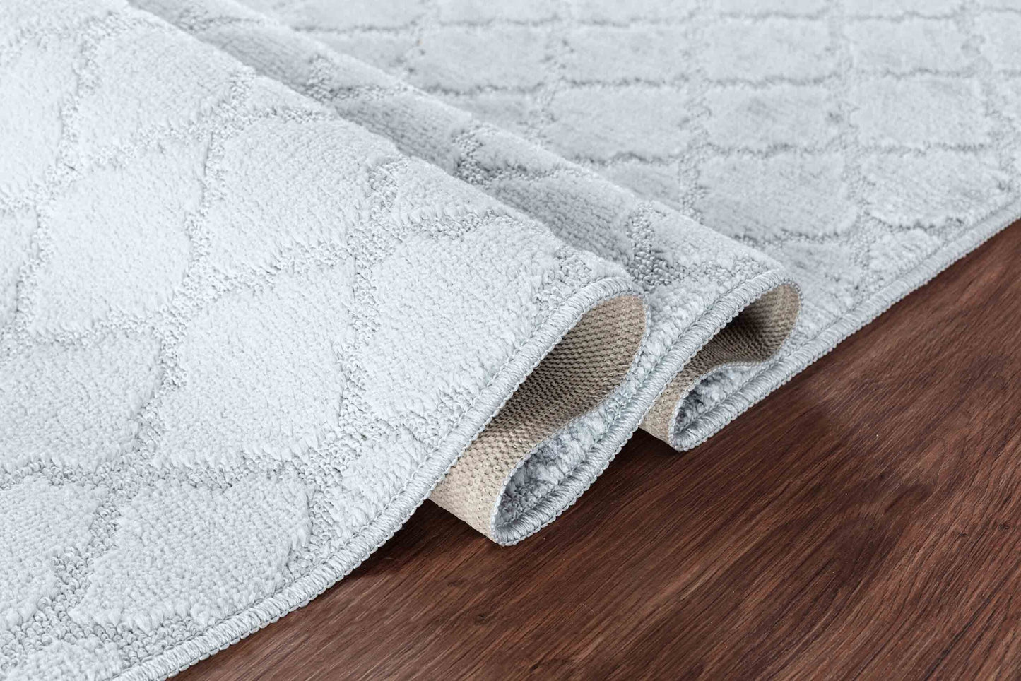 IVY Trellis Door Mat - Silver