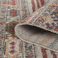 Multicolour Aress Heritage modern rug, close-up pile detail