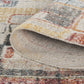Multicolour Aress Slate modern rug, close-up pile detail