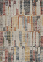 Multicolour Aress Slate modern rug, flat portrait view
