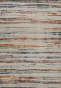 Multicolour Aress Stripe modern rug, flat portrait view