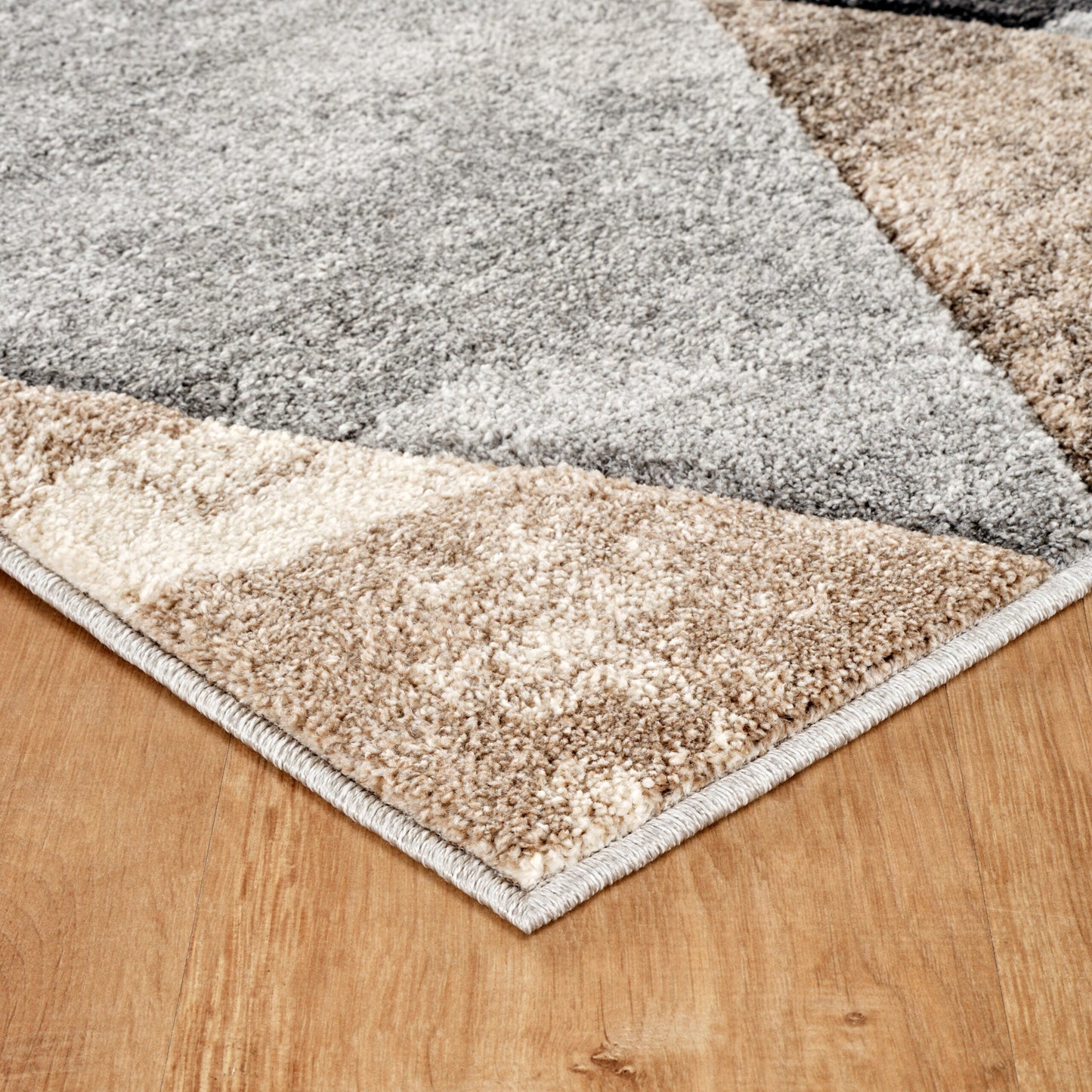 Santiago Carved Abstract Rug - Blend Beige