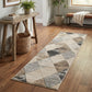 Santiago Carved Abstract Rug - Blend Beige