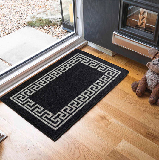 Havana Greek Key Door Mat - Medium
