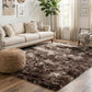 California Hand-Carved Shaggy Rug - Two Tone Bronze