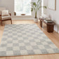 Chester Checkerboard Rug - Jade