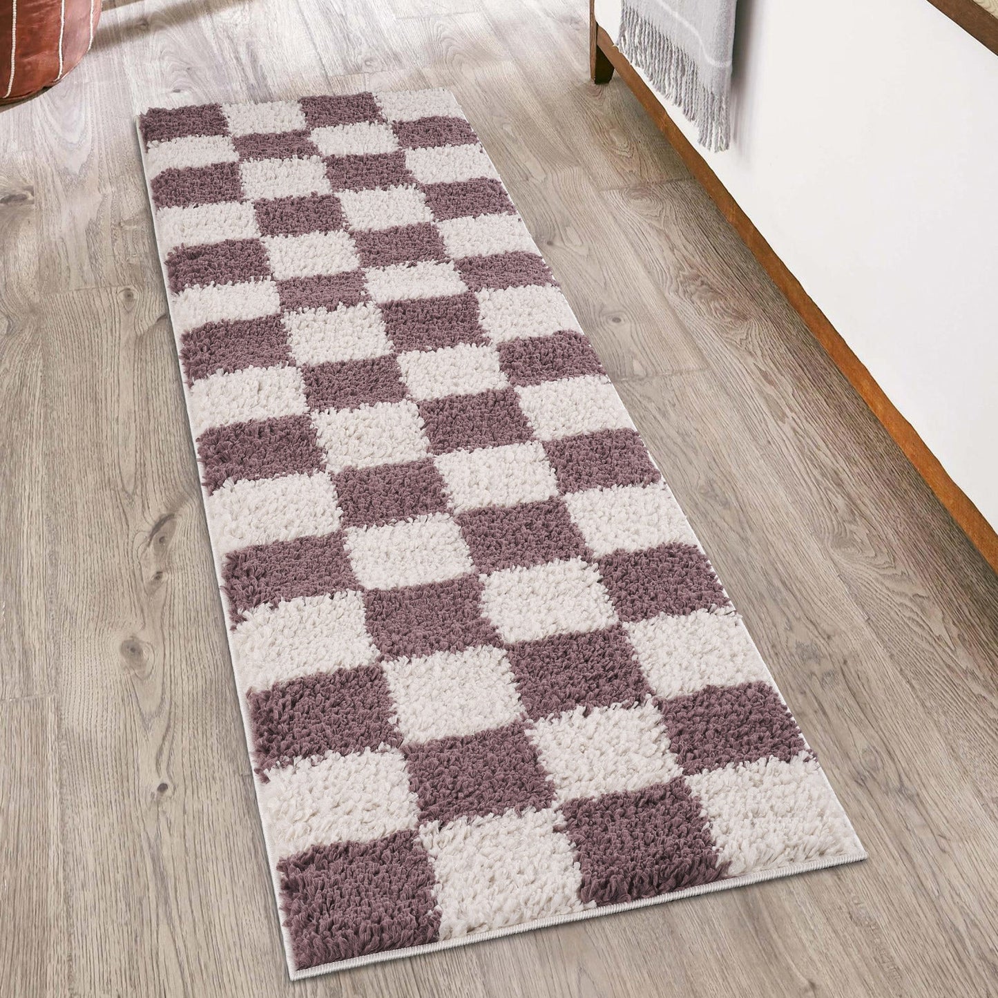 Chester Checkerboard Rug - Jade