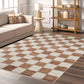 Chester Checkerboard Rug - Jade