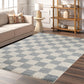 Chester Checkerboard Rug - Jade