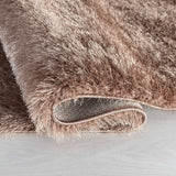 California Plain Shaggy Rug - Bronze