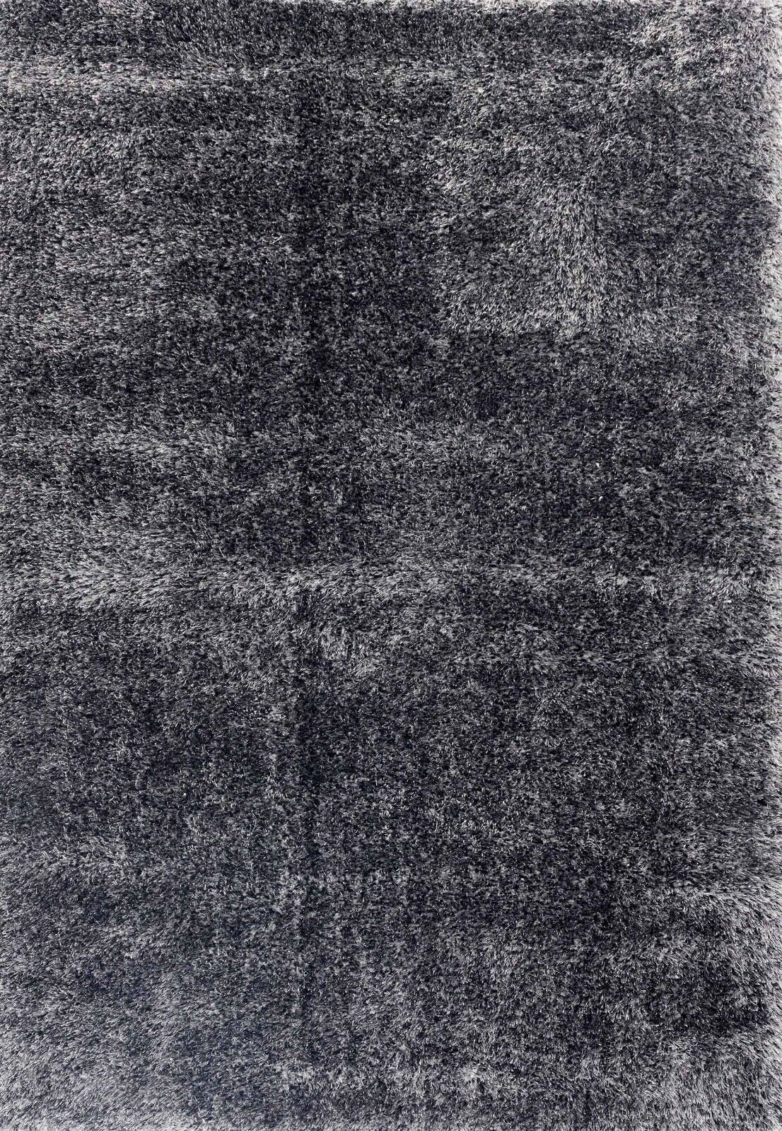 California Plain Shaggy Rug - Dark Grey