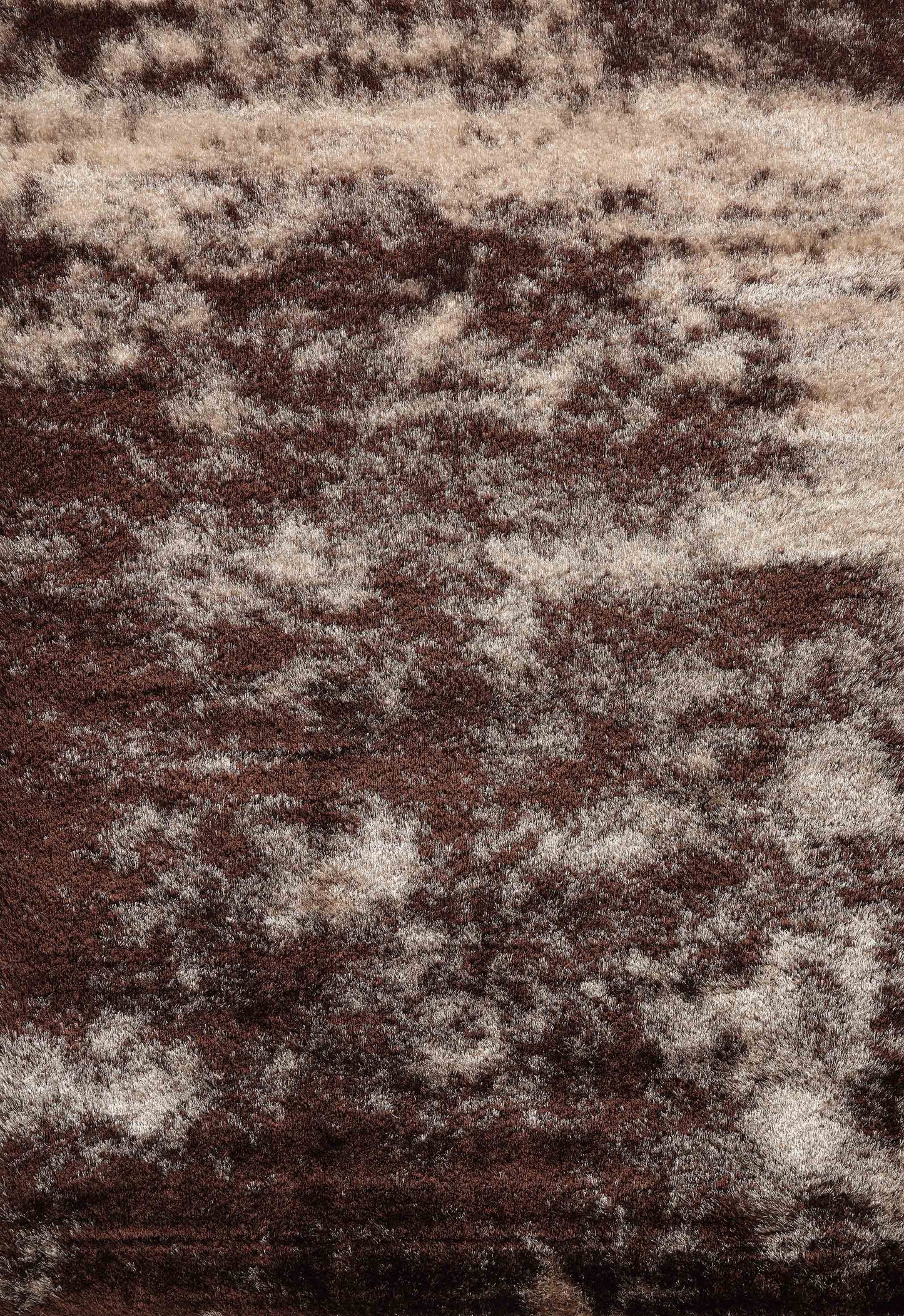 California Two-Tone Shaggy Rug - Bronze