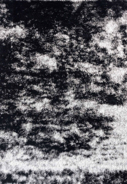 California Two-Tone Shaggy Rug - Dark Grey