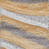 California Waves Shaggy Rug - Ochre