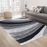 California Waves  Shaggy Rug - 160x230 cm