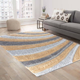 California Waves  Shaggy Rug - 160x230 cm