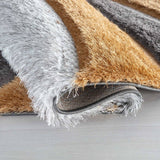 California Waves Shaggy Rug - Ochre