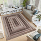 California Bordered Shaggy Rug - Bronze