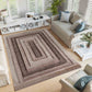 California Bordered Shaggy Rug - Bronze