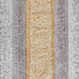 California Bordered Shaggy Rug - Ochre