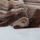 California Swirl Shaggy Rug - Bronze