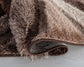 California Swirl Shaggy Rug - Bronze