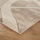 Santiago Carved Abstract Rug - Dynamic Grey
