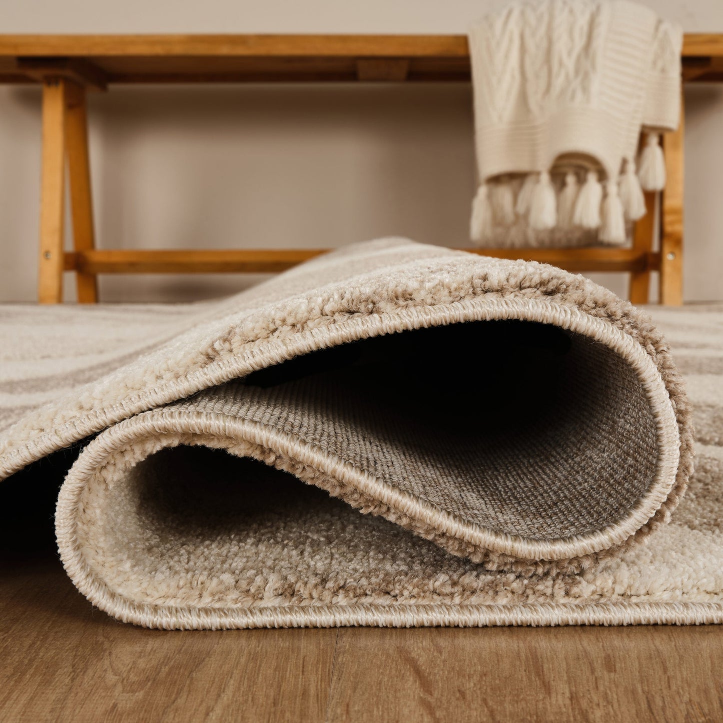 Santiago Carved Abstract Rug - Dynamic Grey