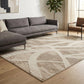 Santiago Carved Abstract Rug - Dynamic Grey