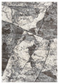 Eleanor Embossed Abstract Rug - Slate Mocha
