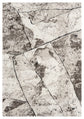 Eleanor Embossed Abstract Rug - Slate Mocha
