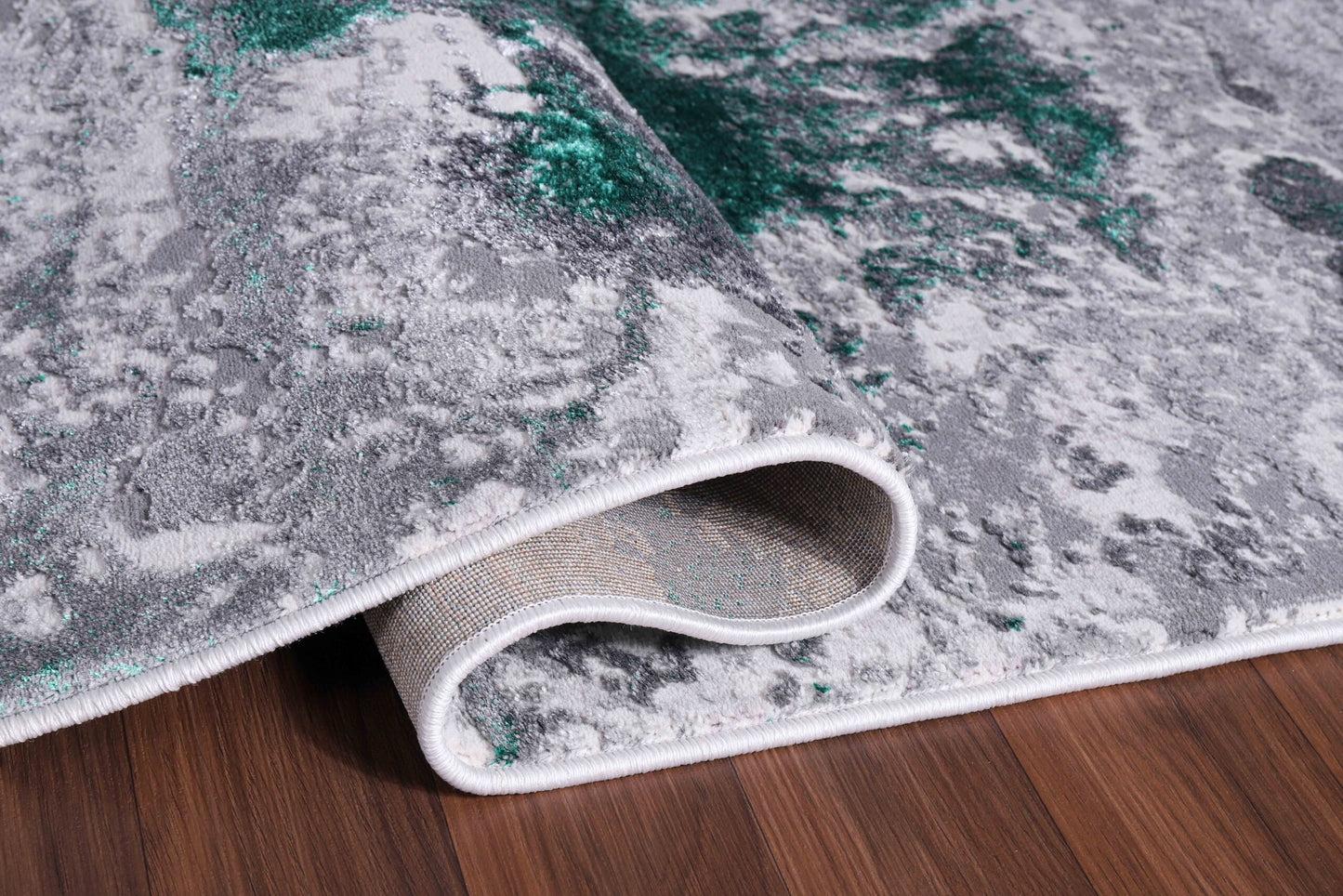 Emperor Onyx Abstract Rugs  - Aqua