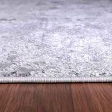 Emperor Onyx Abstract Rugs - Silver