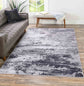 Emperor Onyx Abstract Rugs - Silver