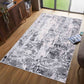 Emperor Styra Abstract Rugs - Silver